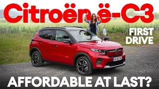 New Citroen ë-C3 DRIVEN - Finally! An affordable EV | Electrifying