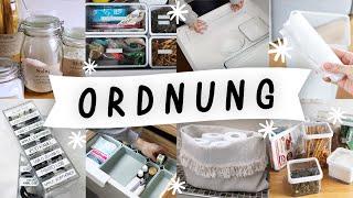 DIY/ Tipps zum ORGANISIEREN + IKEA Hacks | Ordnung für Bad, Büro & Küche | TRYTRYTRY