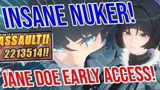 Jane Doe is an INSANE NUKER! [Early Access & First Impressions] Zenless Zone Zero 1.1