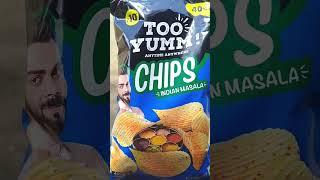 Too Yumm Chips Eating | Indian Masala Too Yumm Chips #shorts #ytshorts #chips