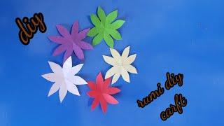 How to make diy paper flower #paperflower#diy