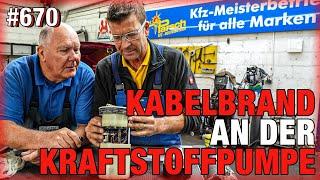 BRANDGEFAHR?!  Verschmortes Kabel an Ford-Kraftstoffpumpe!! | Golf VII -Verschleißanzeige kaputt?