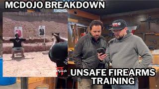 McDojo Breakdown: @TaranTactical talking about unsafe firearms training