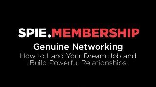 Genuine Networking: How to Land Your Dream Job and Build Powerful Relationships