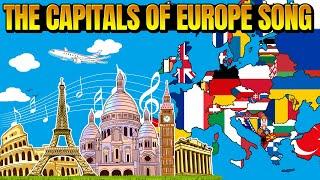 The Capitals of Europe Song!! (with animated map)