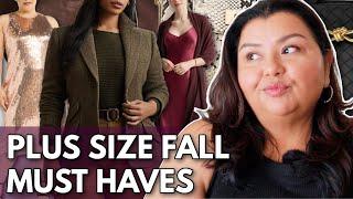 Plus Size Classic & Elegant Fall Wardrobe Must Haves 