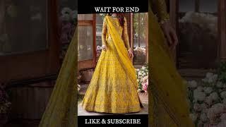 Mehndi Bride Dress Design/Stylish mehndi Dress For Girls/Mayon Dress Design#shorts#mehndidress#viral