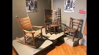 Hand Carved, Chester Cornett making a rocking chair.