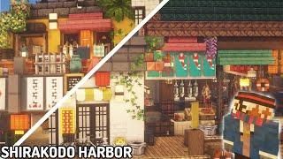 My Biggest Project Ever! - Shirakodo Harbor Part 1 || Minecraft Speedbuild (feat. @Saki_ )