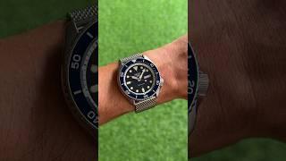 Seiko 5 SRPD71K1 Blue Dial with Milanese bracelet #seiko #wristroll #shorts