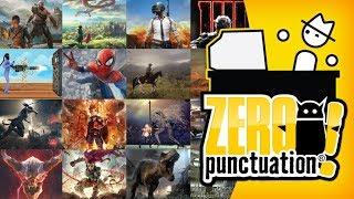 Every 2018 Zero Punctuation with No Punctuation