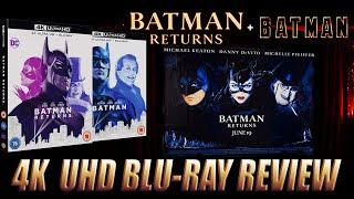 BATMAN RETURNS + BATMAN 4K UHD BLU-RAY REVIEW