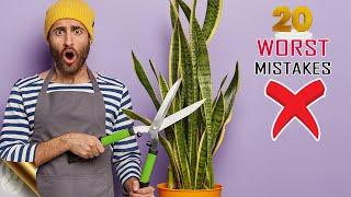 20 WORST GARDENING MISTAKES – Unknowingly? | GARDEN TIPS