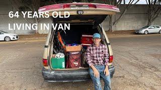 Meet Albert, 64 Years Old, Lives in a Van, Does Food Deliveries on Bike #poverty #longbeach #food