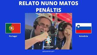 DE ARREPIAR! As vozes da emoção: Portugal vs Eslovénia - Penáltis  - Nuno Matos [Radio Antena 1]