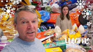 Aldi food shop FAMILY OF 20 & Tillie and Aimee do some baking! | VLOGMAS 2023 | The Radford Family