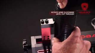 Redback Silicone & Rubber Hose cutter tool - Tutorial - The perfect cut