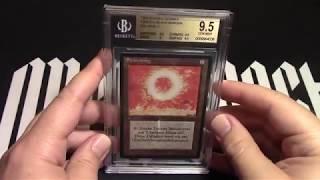 MTG Sol Ring German Revised BGS 9.5 Cent 9.5 Corn 9.5 Edges 9 Surface 9.5