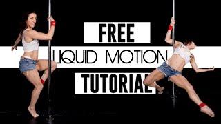 Open Back Bend Slide | Pole Dance Tutorial | Liquid Motion Tutorial