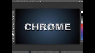 Chrome Text in Artstudio Pro