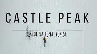 |4K| Stunning 4K Drone/Aerial views of Winter Castle Peak, Tahoe NF #tahoenationalforest