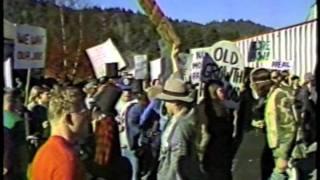 Day of the Living Dead Hurwitzes, Scotia, CA 12/1988 news coverage
