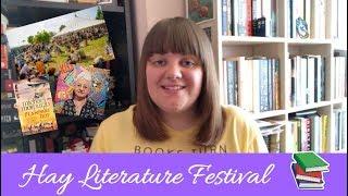 My Best Author Experience! || Hay Literature Festival Discussion and Haul