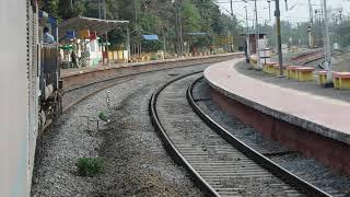 TVC Rajdhani accelerating after getting green Signal | Rajdhani Express | Indian Railways |