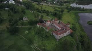 Свиржский замок с дрона / Svirzh castle from DJI Mavic Pro