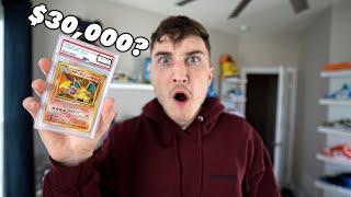 Is My Childhood Charizard Worth $30,000? PSA GRADE REACTION!