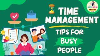 English Podcast | Time Management | Tips for Busy People | Simple English Podcast