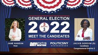 Meet the Candidates: General Election | Jackie Gordon, Congressional District 2