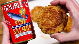 Oven Baked Canned Salmon Patties Recipe