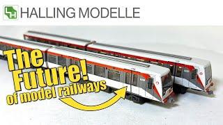 The future of model railways? Halling's Hamburg Hochbahn DT Train Pack