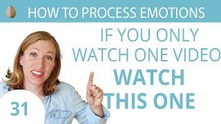 THE CHOICE: Act, Accept, or Run Away 31/30 How to Process Emotions- Course Summary 