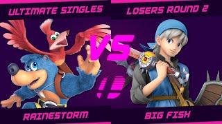 Cruise Control 3 | Losers R2 - Rainestorm (Banjo, Zelda) vs Big Fish (Hero) | Smash Ultimate SSBU