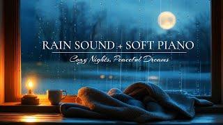 Cozy Rain Ambience for Sleep | Rain Sounds + Relaxing Music for Tranquil Nights & Stress Relief