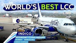 INDIGO AIRLINES A320neo XL Seats 【4K Trip Report Mumbai to Bengaluru】World's BEST Low Cost?!