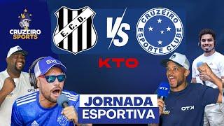  DEMOCRATA X CRUZEIRO | 8ª RODADA MINEIRO | JORNADA ESPORTIVA KTO CRUZEIRO SPORTS | AO VIVO