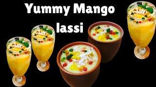 Mango Lassi recipe | Healthy Mango Smoothie | Summer Drink|lassi| Mango