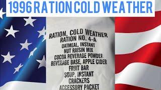 1996 Ration Cold Weather 4/A