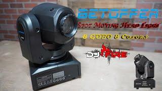 BETOPPER LS10 Gobo Moving Head Light Review