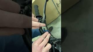 How to remove and install a clutch cable on a pit bike/dirt bike - Orion Powersports