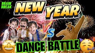 NEW YEAR 2025! DANCE BATTLE |  EXERCISE BRAIN BREAK FOR KIDS | KIDS VIDEOS FOR KIDS