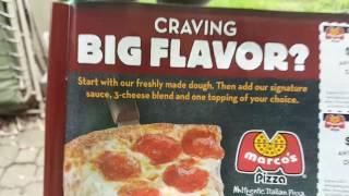 Marcos pizza deal, see code in description