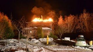 House Fire Middle Road Nelson BC Canada - TMTV.NET