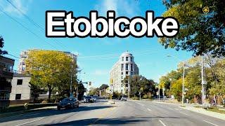 EXCELLENT ETOBICOKE DOWNTOWN 4K BLOOR STREET WEST DRIVE 11/10/2020