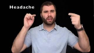 ASL Medical Signs