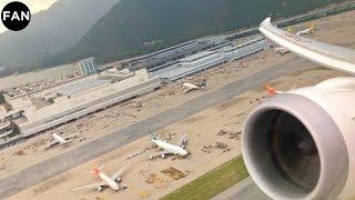 Air India 787-8 Engine View Taxi and Takeoff from Hong Kong International Airport!