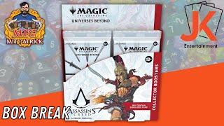 MTG X Assassin's Creed Collector Display Unboxing